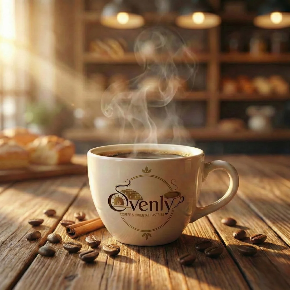 Cup of Ovenly coffee