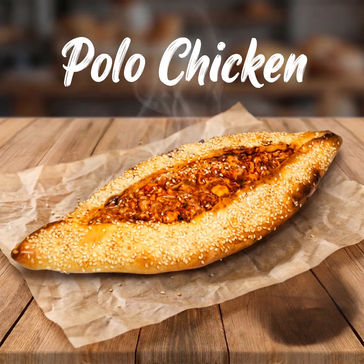 Polo chicken manakish