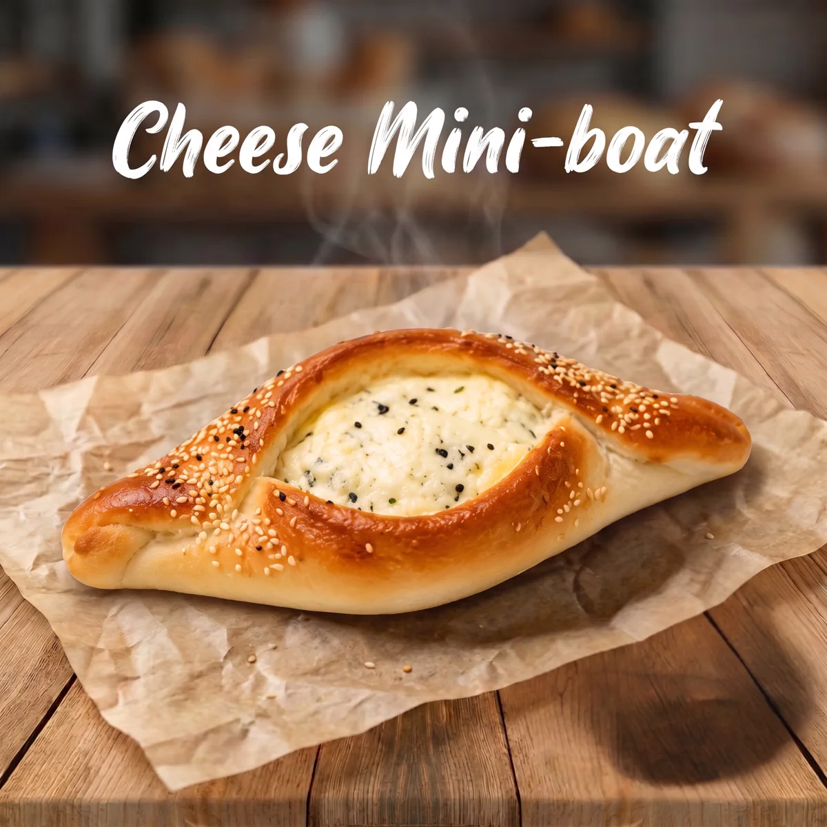 Cheese mini boat