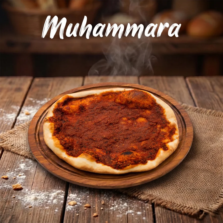 Muhammara manakish
