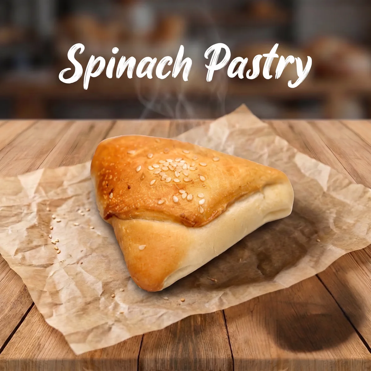 Spinach pastry